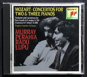 莫扎特双钢琴协奏曲 鲁普 佩莱希亚 美版无码 0668
