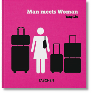 【预售】英文原版 Yang Liu. Man Meets Woman 刘洋 男人遇见女人Taschen出版 艺术绘画图形插画设计理念平面设计书籍