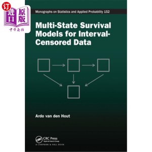 海外直订Multi-State Survival Models for Interval-Censored Data 区间截尾数据的多状态生存模型