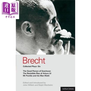 现货 Brecht Collected Plays 6 英文原版 布莱希特戏剧选集6（《四川好人》《阿吐罗·魏发迹记》等）【中商原版】