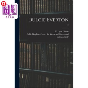 海外直订Dulcie Everton; 2 达尔西埃弗顿;2