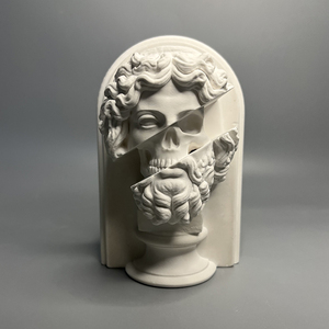 宙斯欧式复古罗马神话石膏像雕塑创意个性高级艺术装饰桌面摆件礼