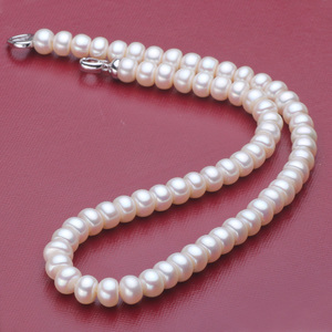 天然珍珠项链妈妈款送婆婆2020年新款女年轻款时尚新娘锁骨链颈链