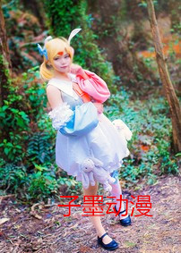 cosplay vocaloid v家 镜音玲rin 迷失的森林和兔子 cos女