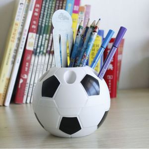 笔筒创意圆足球型多功能塑料收纳盒办公室桌面摆件学生幼儿园礼品