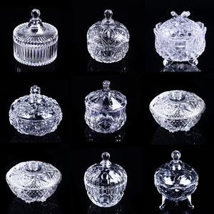 消磁水晶手链的消磁碗首饰手串收纳盒玻璃碗白水晶消磁碎石
