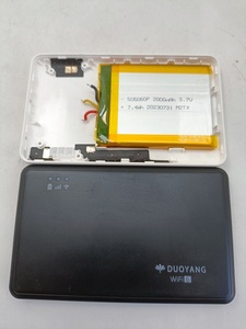 随身wifi电池半壳仓 拆3.7V2000ma带保护板聚合物锂电池 23年生产