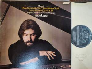 莫扎特钢琴协奏曲 第21号 12号 Radu Lupu 拉度鲁普 黑胶LP