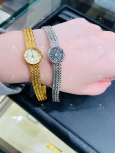 日本代购直邮 agete 经典款 复古 麦穗镀金钻石 手表