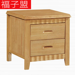 武汉实木床头柜简约现代床头柜抽屉储物柜实木家具包邮安装