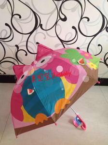 美国正品S&J儿童3D造型雨伞（特价处理）