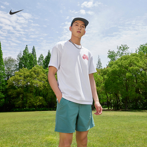Nike耐克官方SB男子滑板T恤夏季宽松纯棉印花运动叠搭柔软FQ3720
