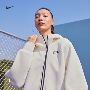 Nike耐克官方TECH FLEECE女OVERSIZE风连帽衫春季卫衣针织FB8244