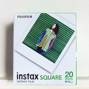 富士拍立得相纸正方形白边instax SQUARE SQ1/SQ6/SQ40/SP-3相机