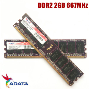 AData/威刚 DDR2 2GB 800MHz 台式机内存条 兼容DDR2 2GB 667