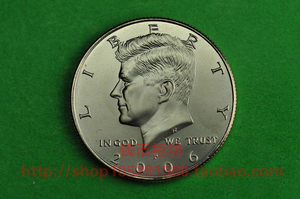 2006年美国肯尼迪50美分硬币（P）（精选BU品相）