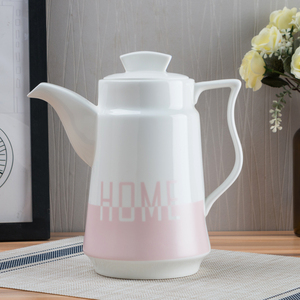 冷水壶陶瓷单壶凉水壶家用大容量茶壶耐高温卡通客厅水具装开水瓶