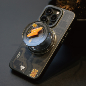 XFOONG原创|设计师品牌 召唤机甲M20黑化版 一体磨砂黑 双面imd TPU材质 15ProMax手机壳