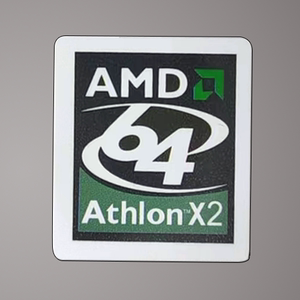 Athlon X2电脑性能信仰贴纸 AMD速龙64标志笔记本组装机标识贴纸