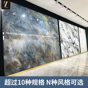 新款轻奢佛山岩板800x2600客厅玄关沙发电视背景墙亮哑光瓷砖大板