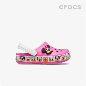 日本直邮 CROCS卡洛驰 儿童款可爱米奇印花洞洞鞋沙滩鞋凉鞋拖鞋