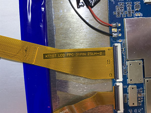 10.1寸平板电脑显示屏内屏屏幕KT107-LCD-FPC 31PIN ZSLH-2液晶屏