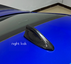 Night Kids适用于2022款丰田GR86斯巴鲁BRZ碳纤维鲨鱼鳍罩天线罩