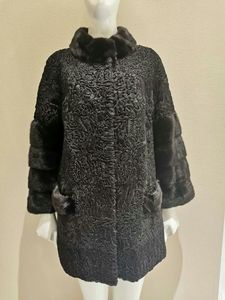 柯罗芭/KLOVA专柜正品皮草女皮毛大衣（160码宽松款）