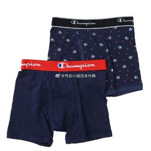 champion 日代 2403 字母logo抗菌防臭四角裤内裤套装拼单包邮