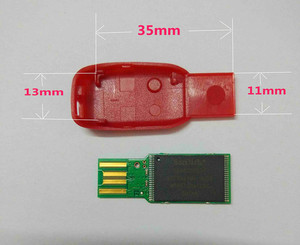U盘外壳全塑黑红闪迪专用板L1异形板专用壳有的板需要修一下卡位