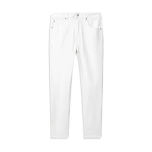太系列剪标男装2024夏季新款时尚潮流白色牛仔裤XQ2B09/N--
