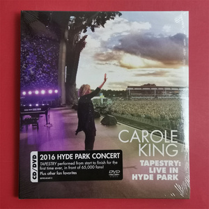 卡洛金 海德公园演唱会 CD+DVD欧版全新