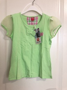 全新 季季乐 JJL 大童 夏季短袖T恤 140  女童