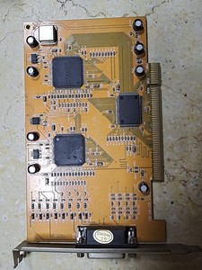 PLX PCI16140芯片 双MV9200监控视频采集卡，