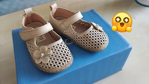 tata 童鞋 女宝 宝宝夏季镂空单鞋，公主鞋，牛筋底，很软