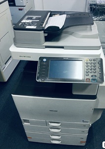 花果园出售两台理光3002彩色a3激光打印机复印机扫描仪、自