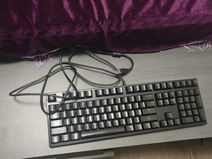 魔力鸭DK2018S机械键盘，蓝色背光