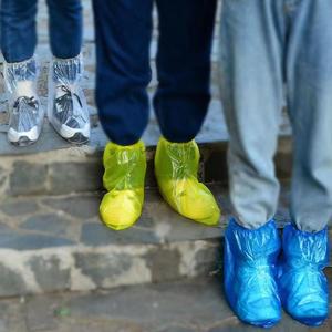 下雨天用的儿童一次性防水鞋套防滑雨鞋靴套防雨学生户外漂流加长