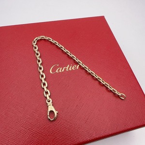 Cartier卡地亚链节款手链 18k黄金男女款 中古款可收