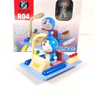 #多美卡合金车模型可动公仔哆啦A梦时光穿梭机R04儿童小玩具