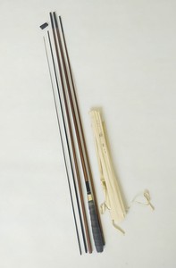伽马卡兹紬日式并继钓鱼竿台钓杆手杆4.5米