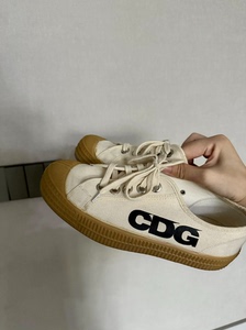 cdg novesta联名 帆布鞋 川久保玲 低帮饼干鞋 3