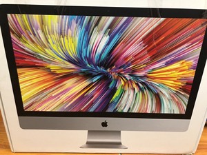 苹果imac 2017款 27寸一体机顶配，i7 32g内存