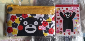 日本熊本熊和风小包和便签套装