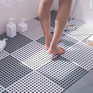 卫生间拼接地垫浴室防滑镂空隔水垫子家用淋浴房洗澡塑料胶踏脚垫