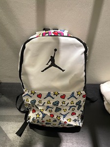 Nike/耐克Jordan飞人乔丹运动户外满印涂鸦双肩书包