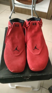 Air Jordan 18 AJ18 大红麂皮公牛芝加哥男款