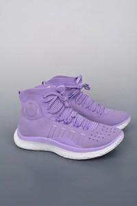 【高品质特价】Curry 库里4代篮球鞋，紫色冠军战靴.