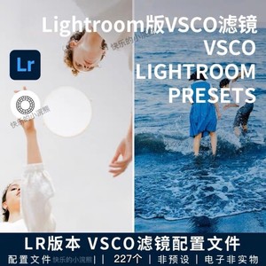 vsco滤镜LR预设 200多款滤镜 PS配置文件格式调色滤