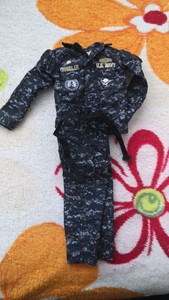 1/6兵人 小时代 美国海军衣服裤子 腰带未使用过，无损。顺